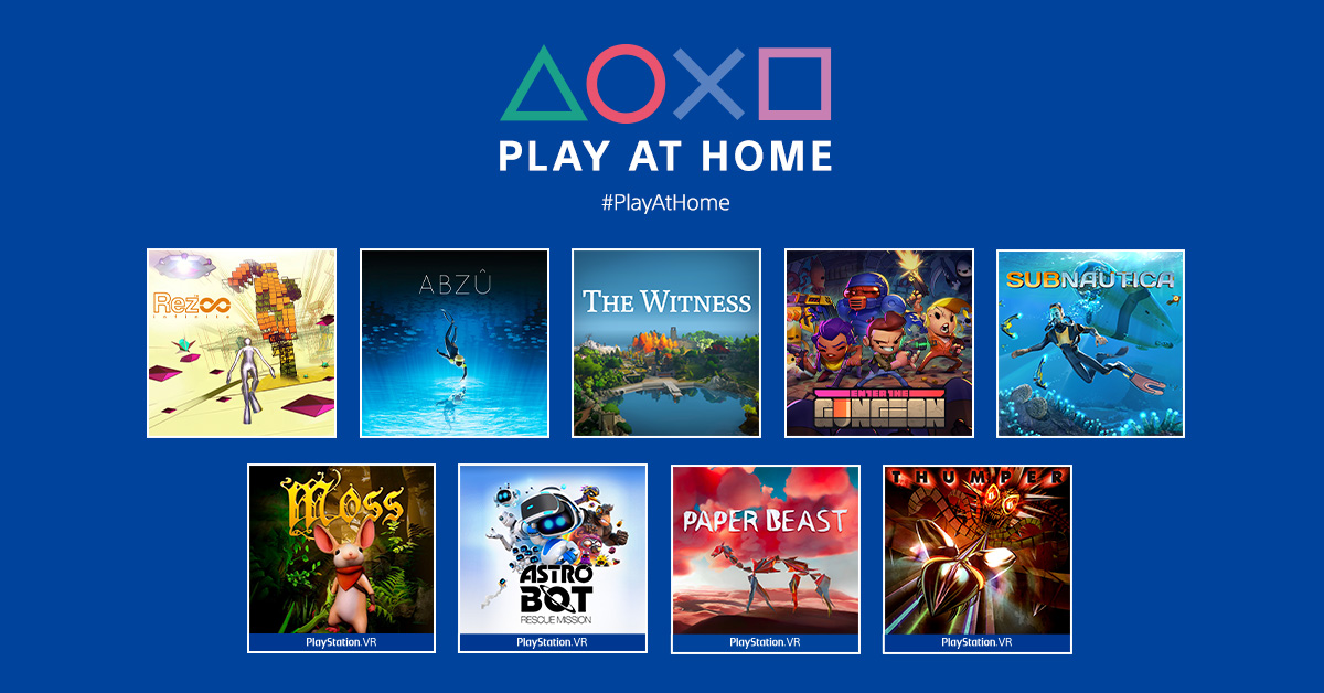 , PlayStation oferece Horizon Zero Dawn e mais 9 jogos no âmbito da iniciativa Play At Home