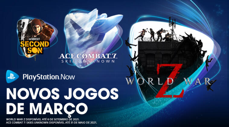 playstation, World War Z e inFAMOUS Second Son chegam ao PlayStation Now