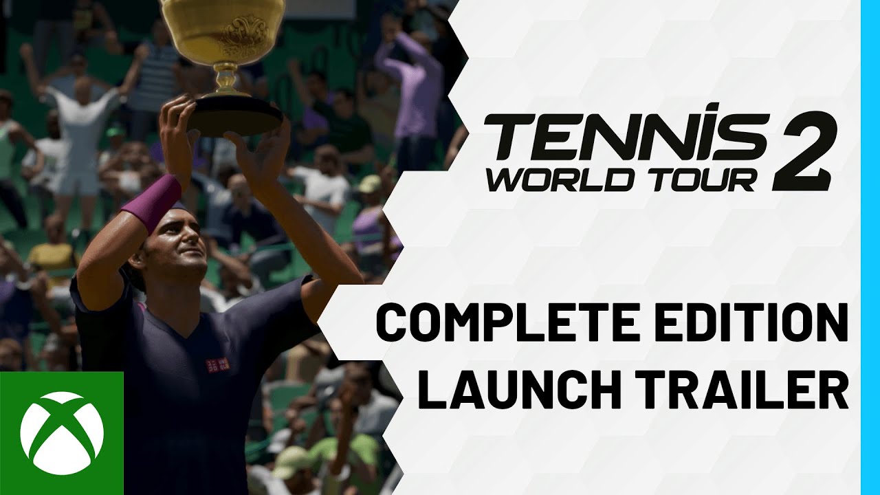 Tennis World Tour 2 Complete Edition Trailer de lan&ccedil;amento