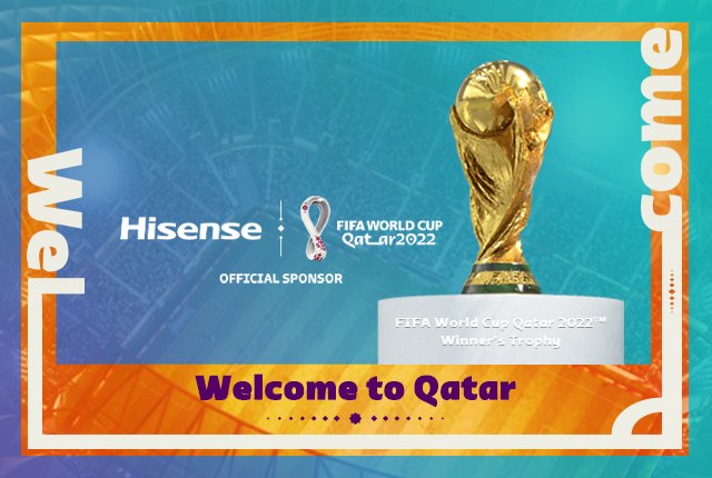 , Hisense é patrocinador oficial do Campeonato do Mundo de Futebol Qatar 2022
