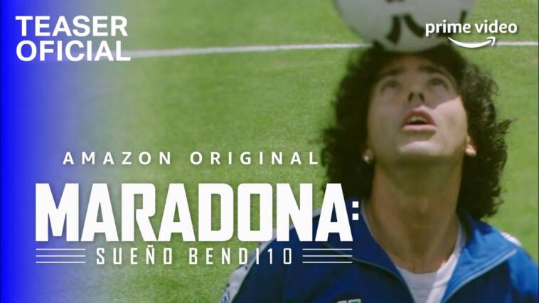 Amzon Prime Video apresentou o trailer de Maradona: Blessed Dream