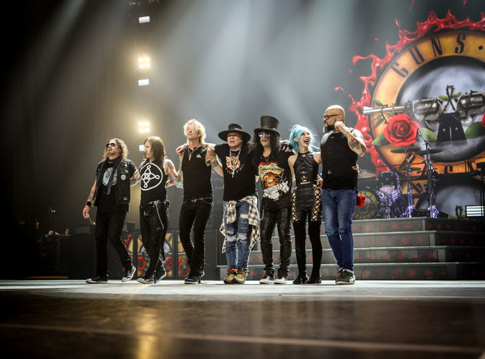 Guns N' Roses,concerto,lisboa,2022,Passeio Marítimo de Algés, Concerto de Guns N’ Roses em Lisboa adiado para 2022