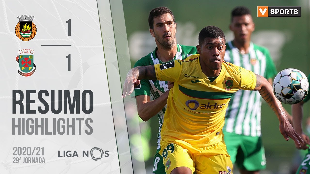 , Highlights | Resumo: Rio Ave 1-1 Paços de Ferreira (Liga 20/21 #29)