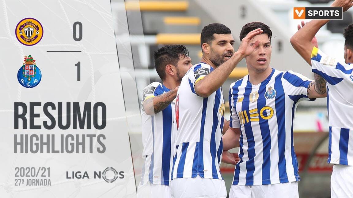 CD Nacional 0-1 FC Porto, Highlights | Resumo: CD Nacional 0-1 FC Porto (Liga 20/21 #27)