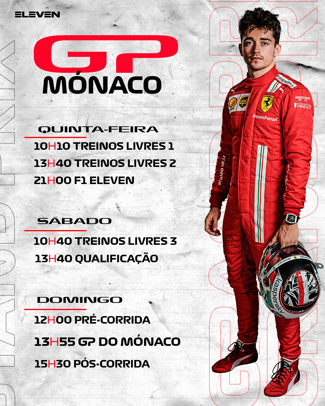 GP DO M&Oacute;NACO DE F&Oacute;RMULA 1 NA ELEVEN