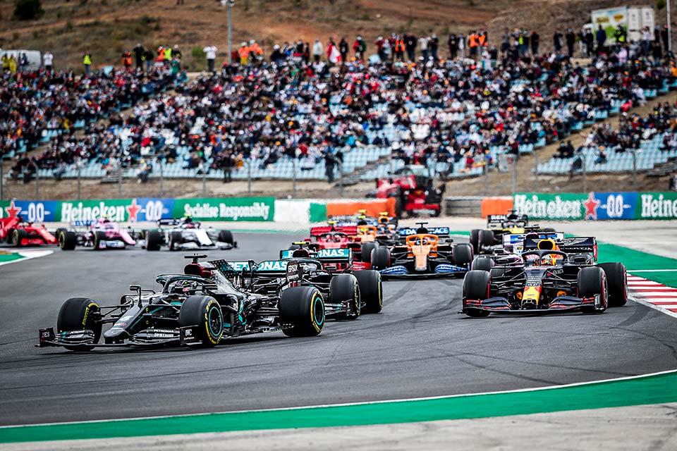 Fórmula 1, Fórmula 1 Grande Prémio de Portugal 2021 transmitido hoje em directo na ELEVEN