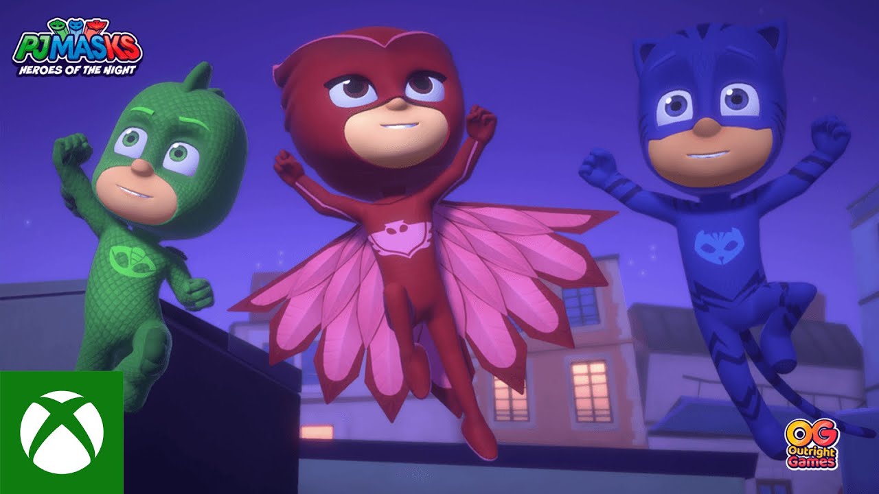 PJ Masks Heroes of the Night – Announce Trailer