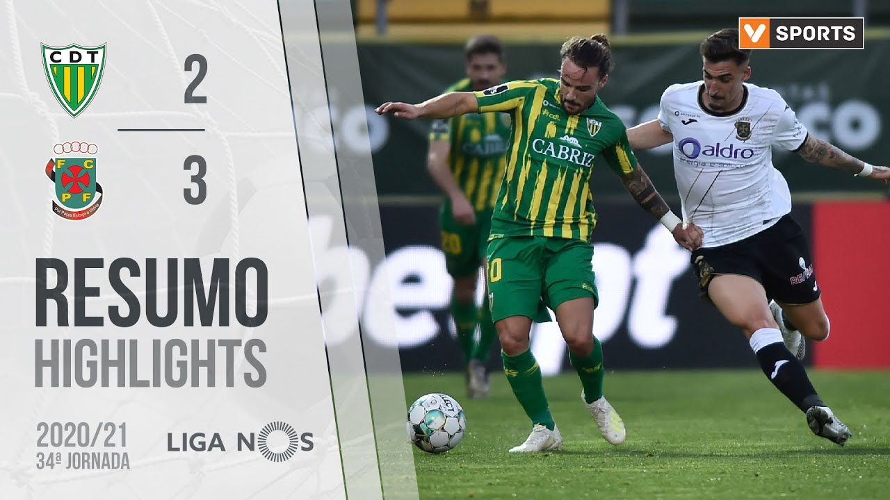 , Highlights | Resumo: Tondela 2-3 Paços de Ferreira (Liga 20/21 #34)