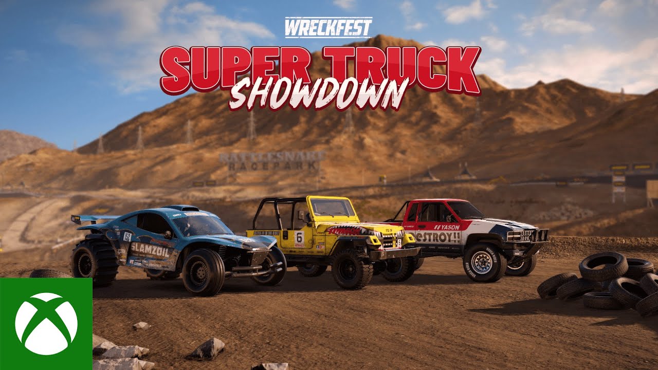 , Wreckfest &#8211; Tournament Update &amp; Off-Road Car Pack Trailer