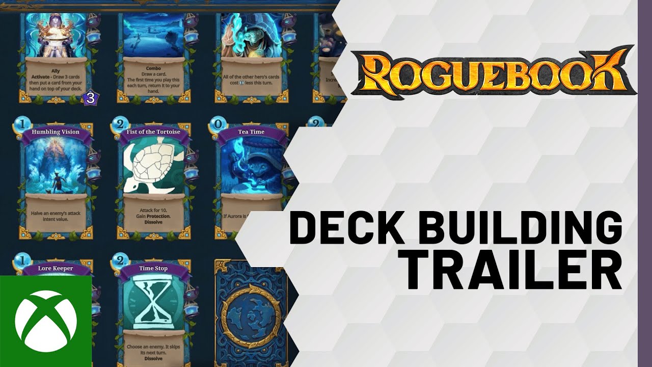 , Roguebook – Deck Building Gameplay Trailer