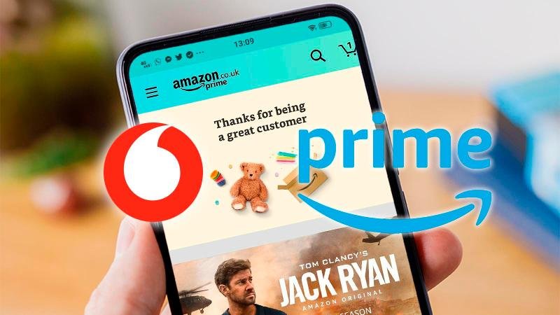vodafone, Vodafone oferece até dois anos de subscrição do serviço Amazon Prime