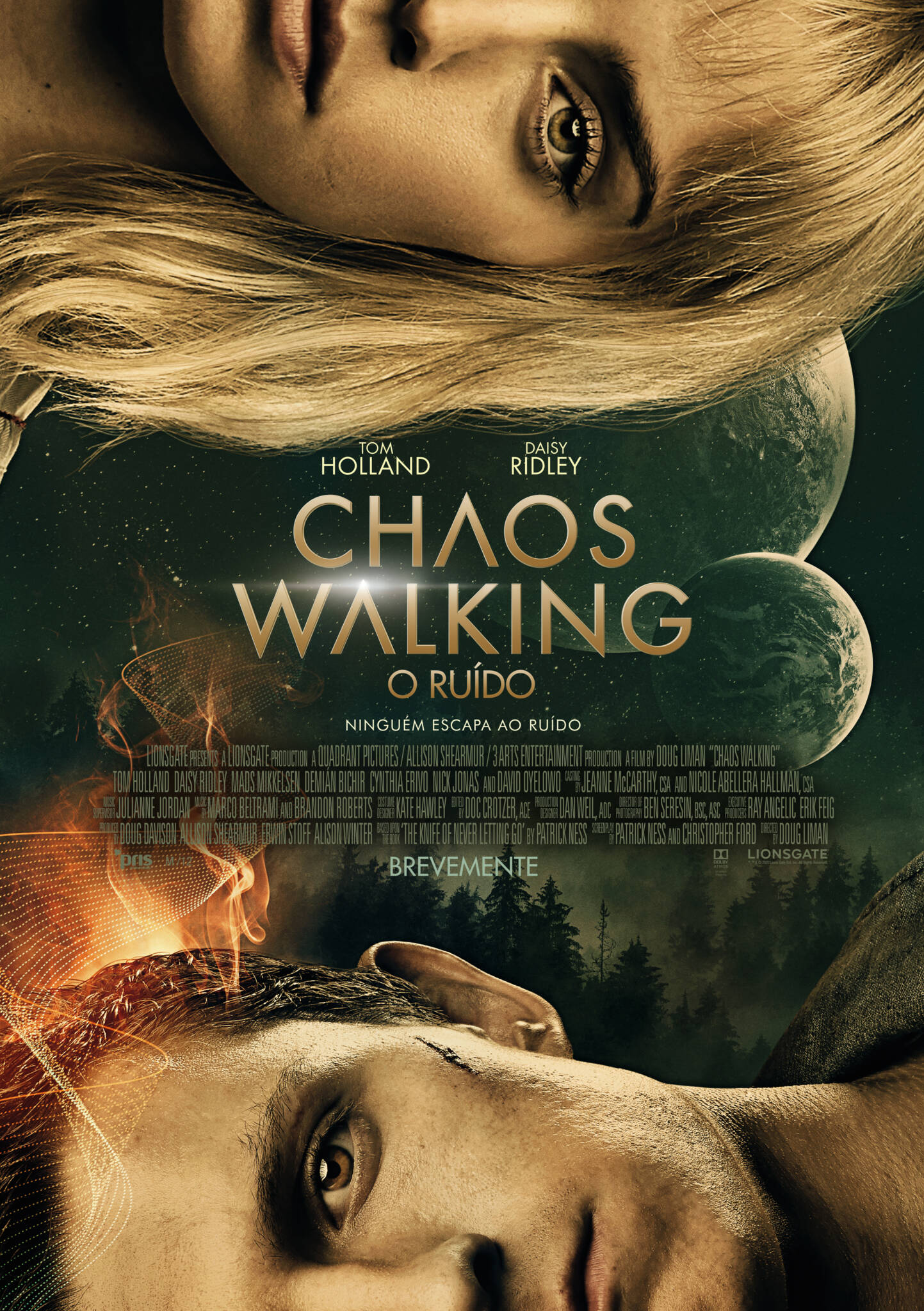 CHAOS WALKING &ndash; O RU&Iacute;DO | Passatempo &ndash; Vencedores