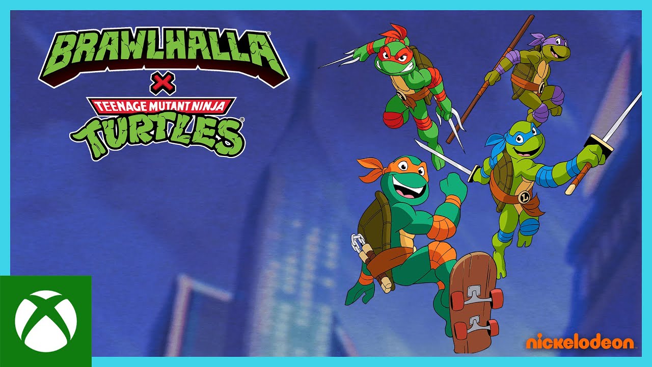 , Brawlhalla: Teenage Mutant Ninja Turtles Crossover Trailer