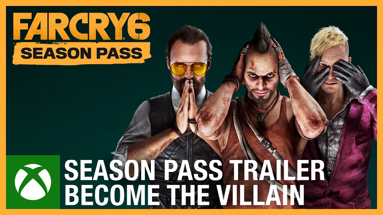 , Far Cry 6: Season Pass Trailer | Become The Villain | #UbiForward | Ubisoft [NA]