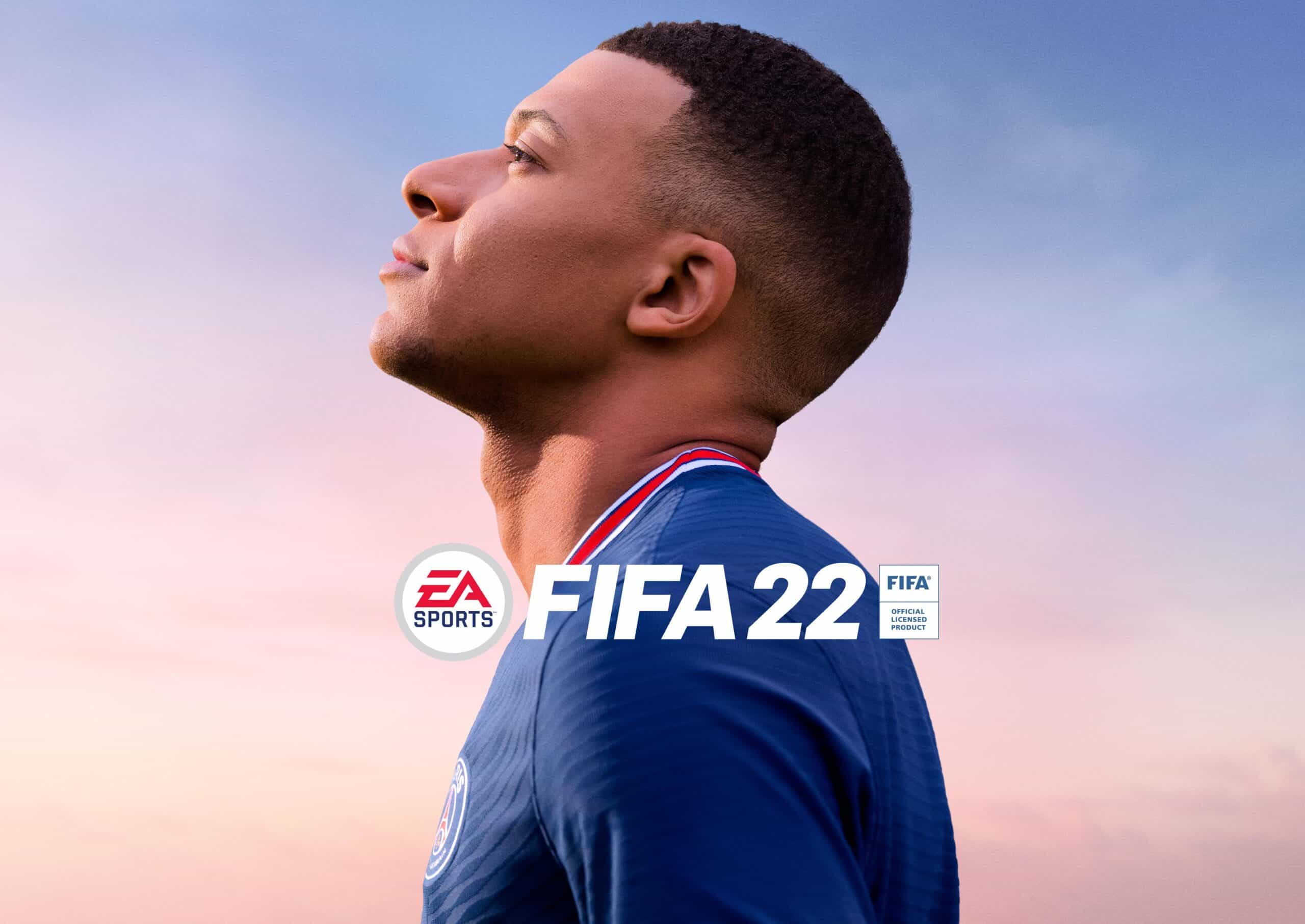 , Kylian Mbappé será a estrela da capa do FIFA 22
