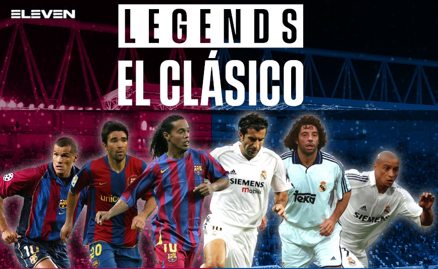 , ELEVEN transmite o Legends El Clássico amanhã e a pré-época do Liverpool