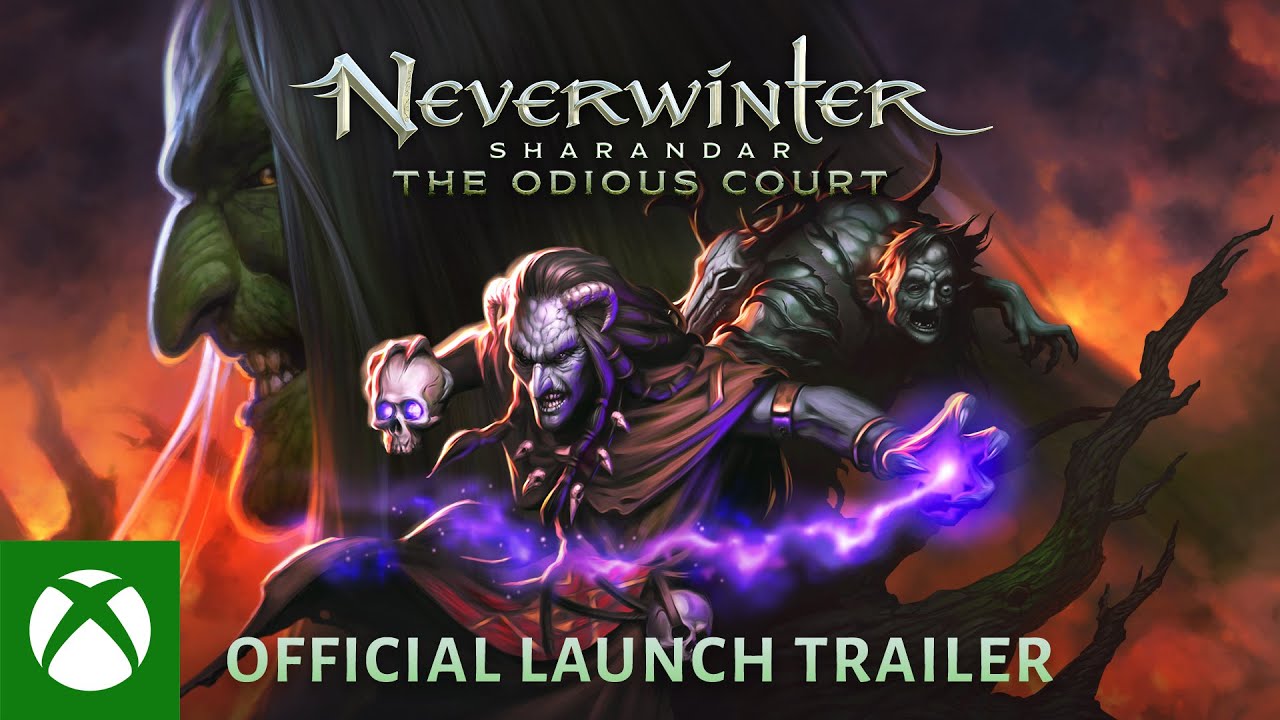 , Neverwinter: Sharandar – The Odious Court Official Trailer de lançamento