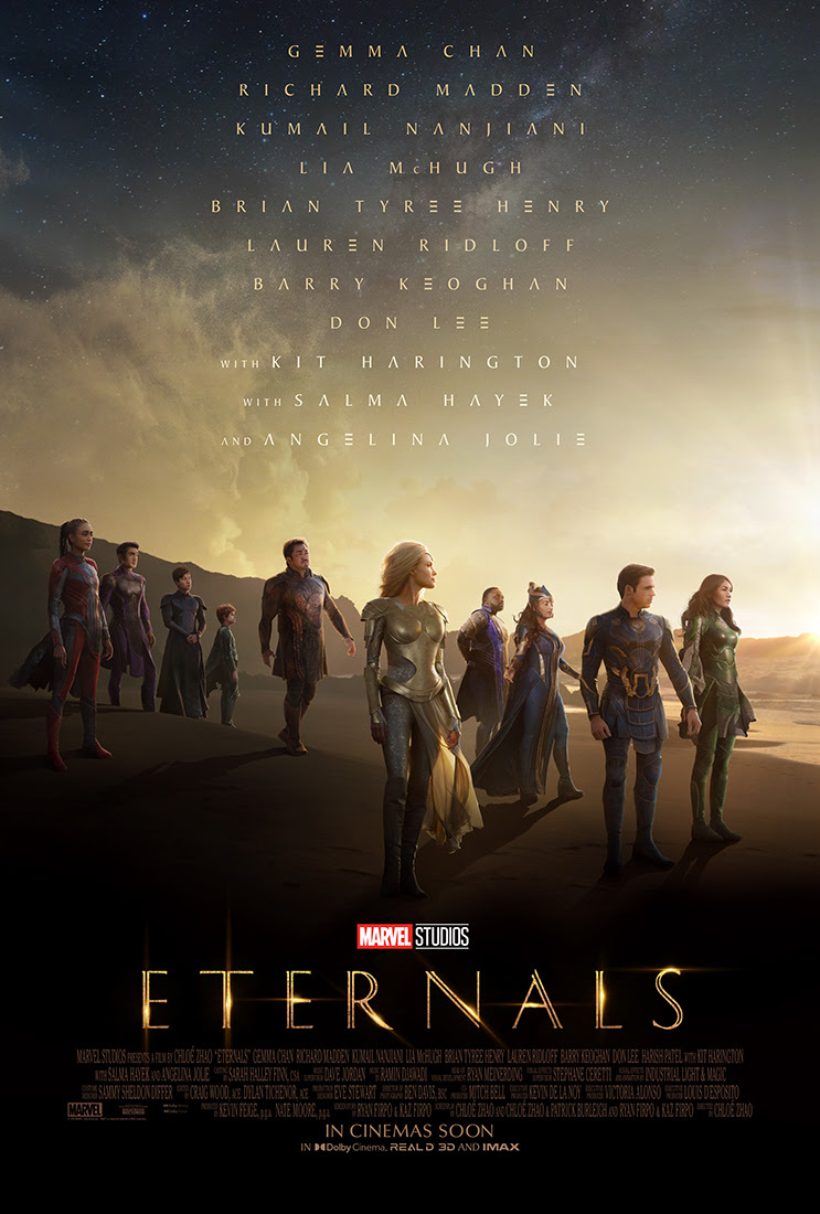 eternals, Eternals com um novo trailer e poster revelados