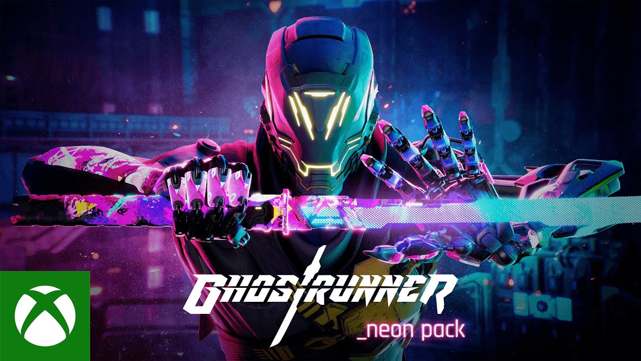 , Ghostrunner Neon Pack and Wave Mode Trailer