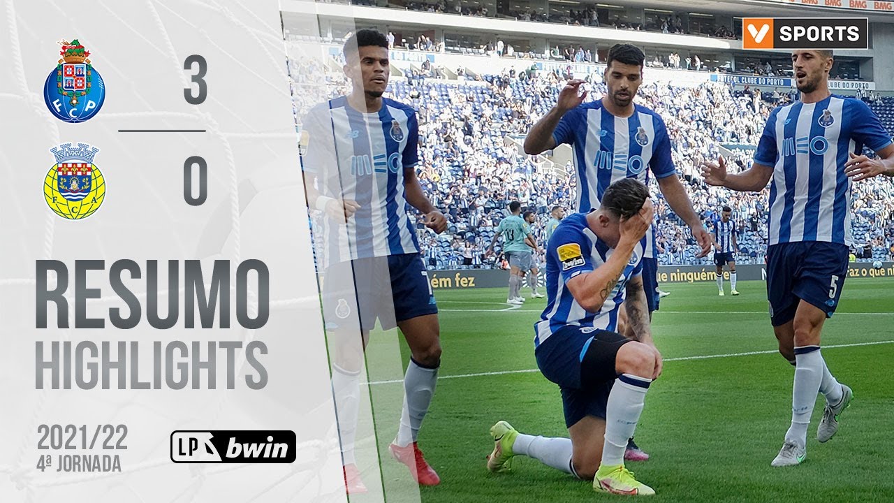 , Highlights | Resumo: FC Porto 3-0 FC Arouca (Liga 21/22 #4)