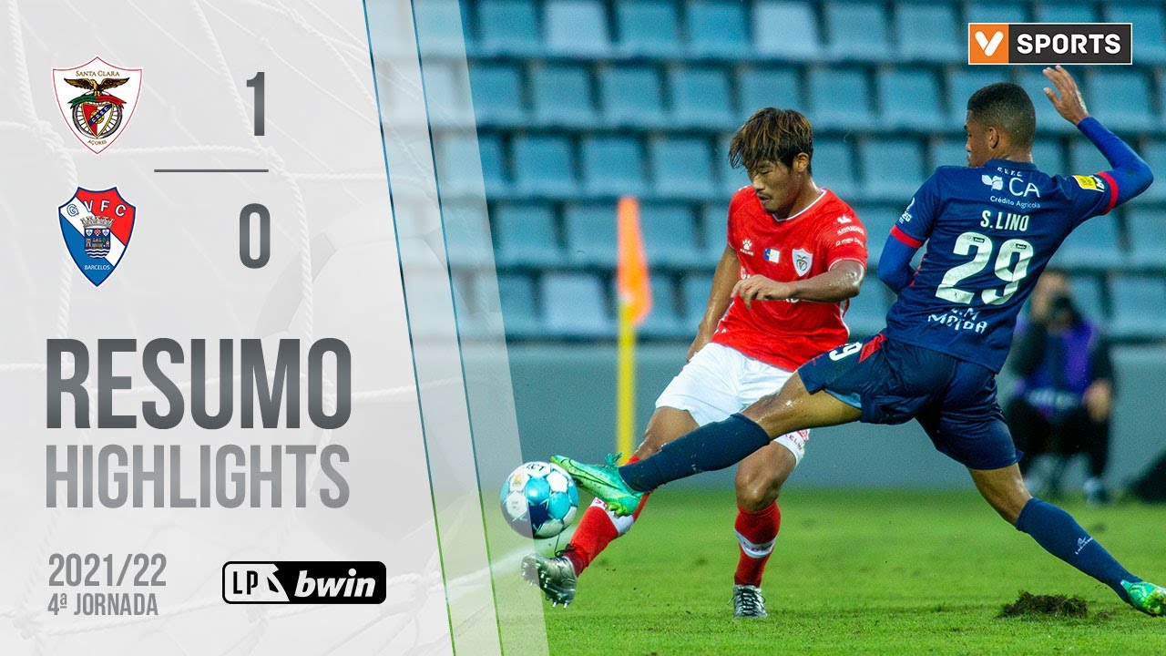 , Highlights | Resumo: Santa Clara 1-0 Gil Vicente (Liga 21/22 #4)