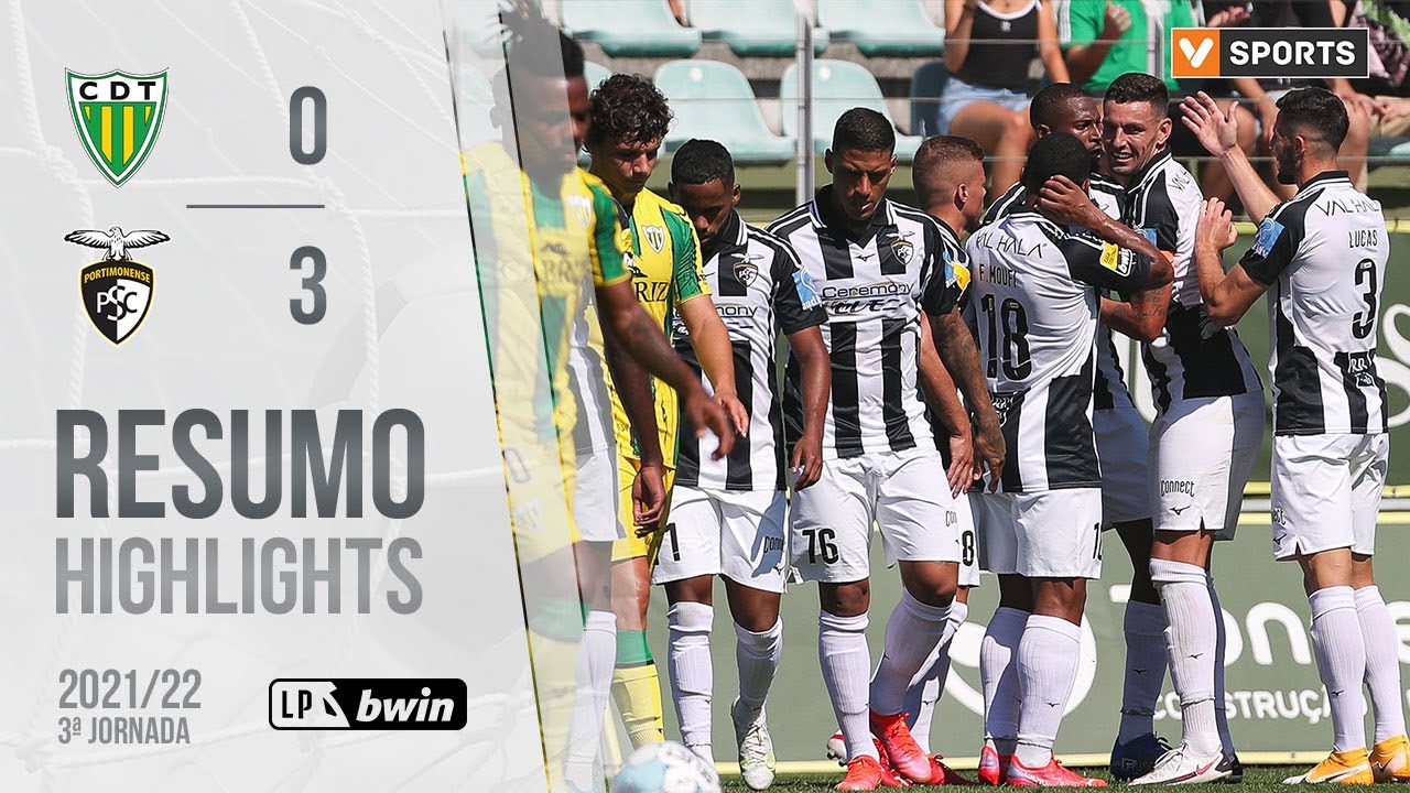 , Highlights | Resumo: Tondela 0-3 Portimonense (Liga 21/22 #3)