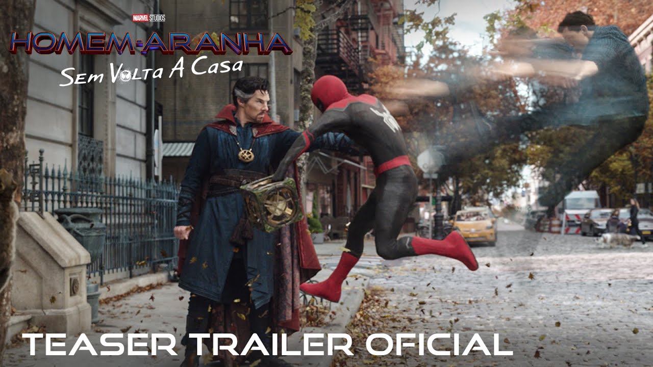 homem-aranha, Homem-Aranha: Sem Volta a Casa recebeu o primeiro trailer
