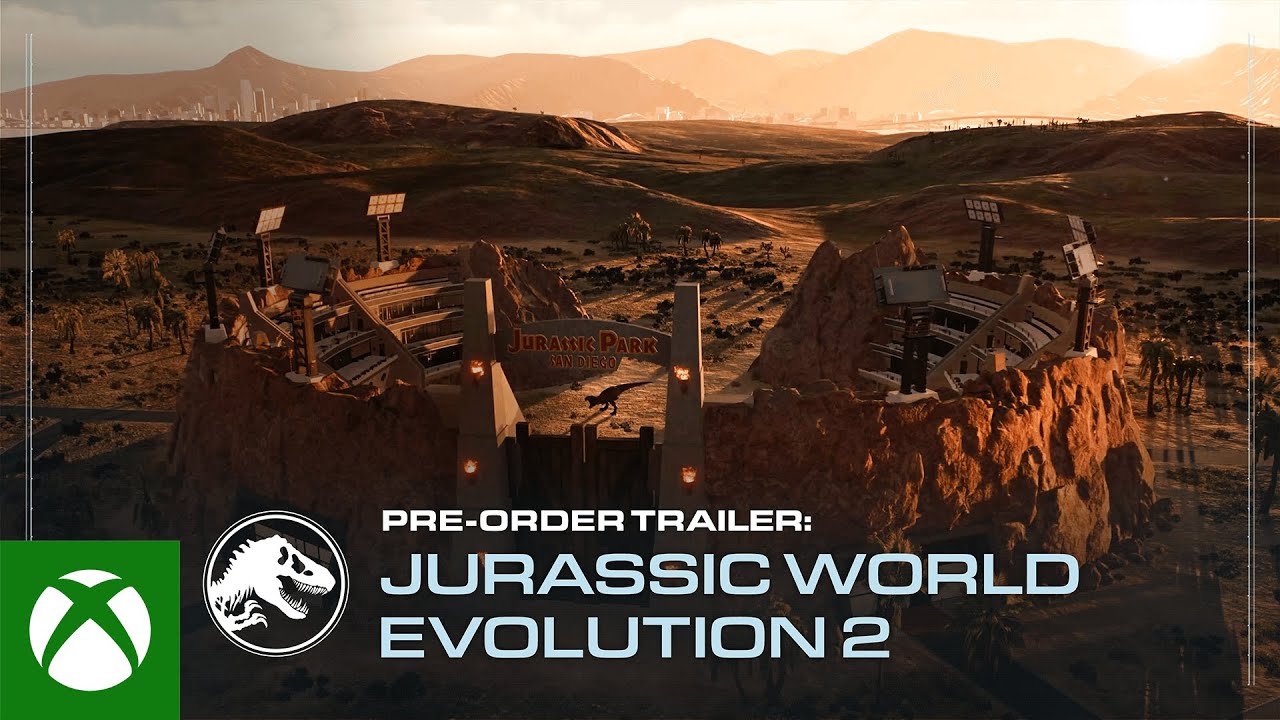 Jurassic World Evolution 2 | Pre-order Trailer, Jurassic World Evolution 2 | Pre-order Trailer