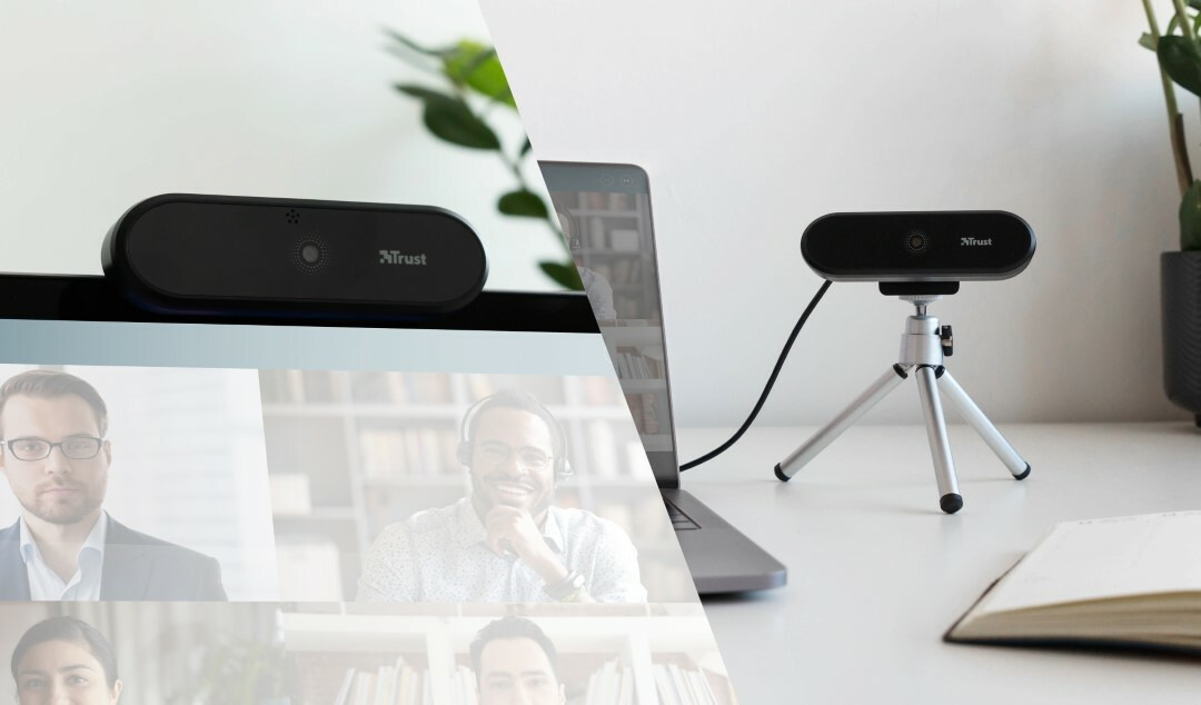 A Tyro Full HD Webcam da Trust pode ser a resposta para as reuni&otilde;es de trabalho em casa
