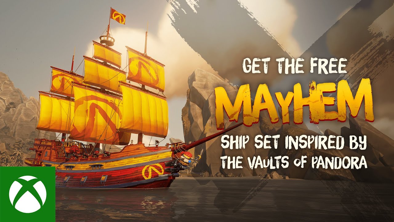 , Sea of Thieves &#8211; Mayhem Ship Set Reveal Trailer &#8211; gamescom 2021