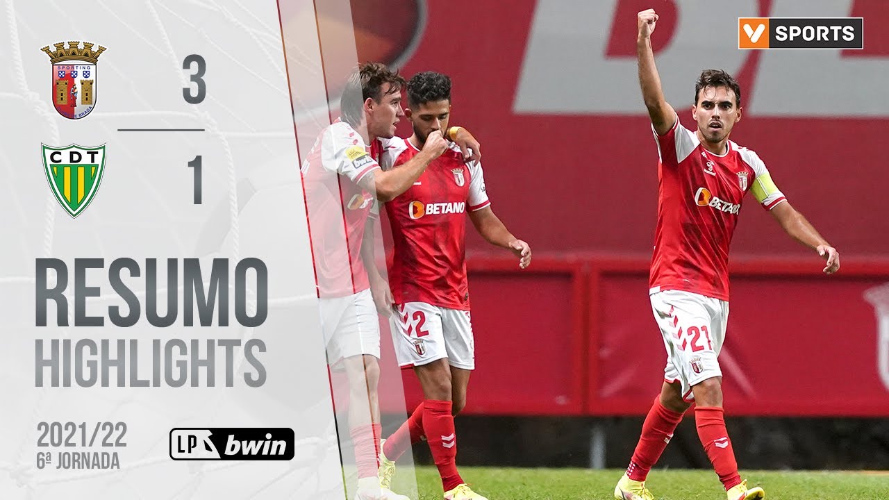 , Highlights | Resumo: SC Braga 3-1 Tondela (Liga 21/22 #6)