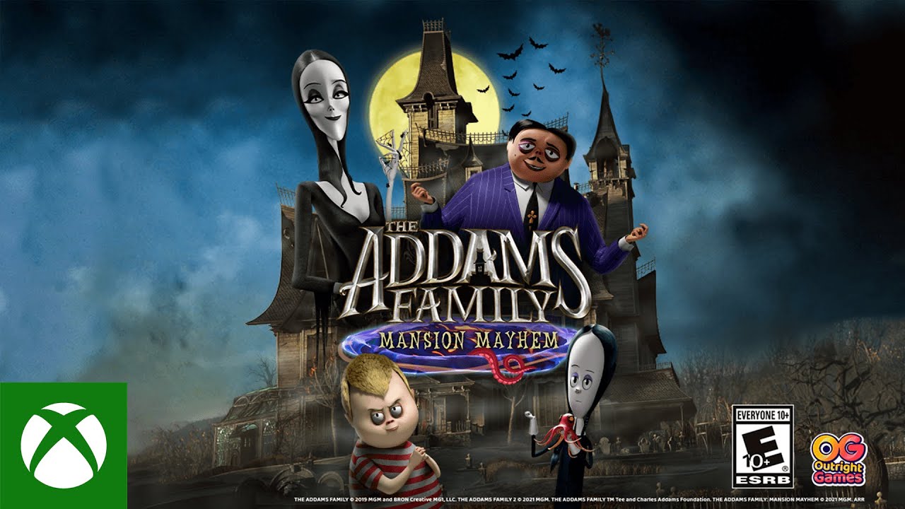 The Addams Family Mansion Mayhem - Launch Trailer, The Addams Family Mansion Mayhem – Launch Trailer