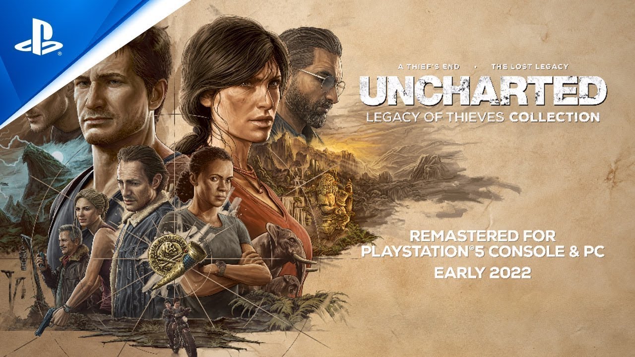 Uncharted: Legacy of Thieves Collection - Trailer PlayStation Showcase 2021 | PS5, Uncharted: Legacy of Thieves Collection – Trailer PlayStation Showcase 2021 | PS5