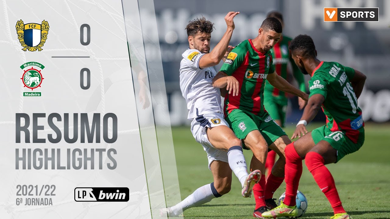 , Highlights | Resumo: Famalicão 0-0 Marítimo (Liga 21/22 #6)
