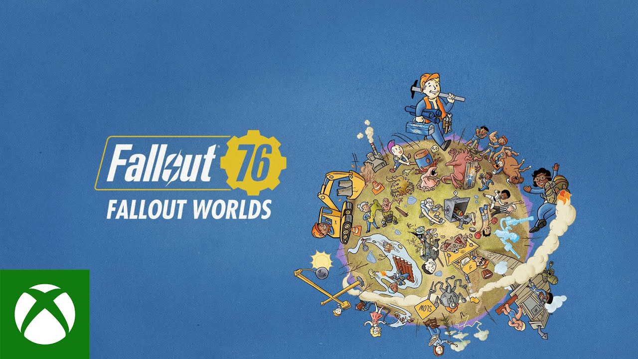 Fallout 76: Fallout Worlds Launch Trailer, Fallout 76: Fallout Worlds Trailer de lançamento