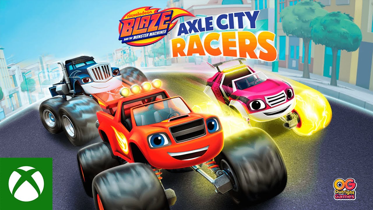 Blaze and the Monster Machines Axle City Racers - Launch Trailer, Blaze and the Monster Machines Axle City Racers – Trailer de lançamento