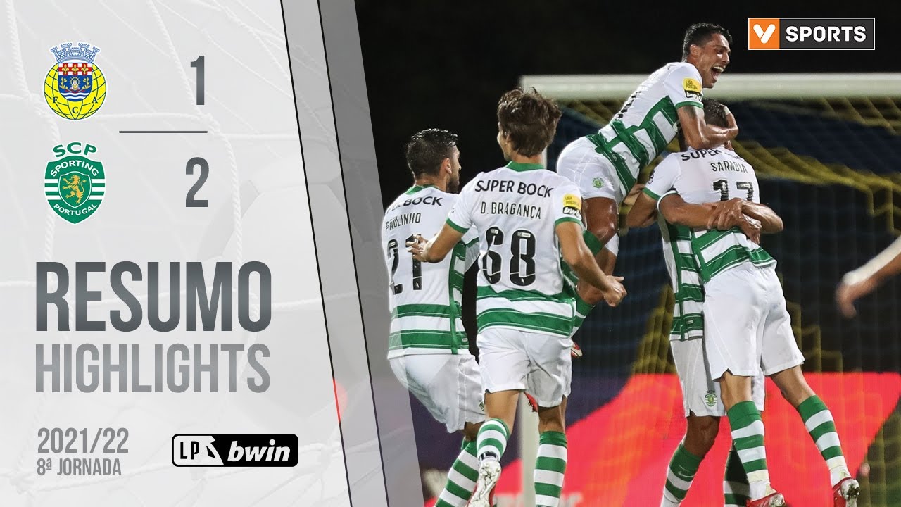 , Highlights | Resumo: FC Arouca 1-2 Sporting (Liga 21/22 #8)