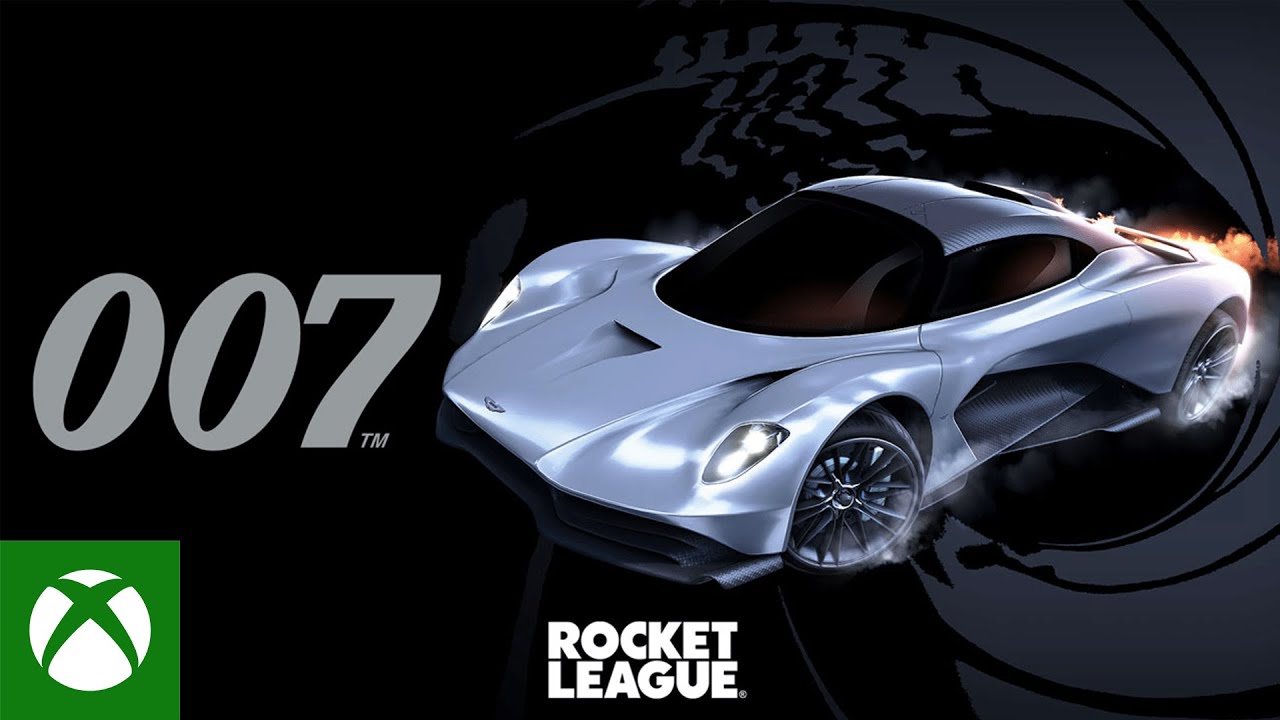 , Rocket League James Bond Aston Martin Valhalla Trailer