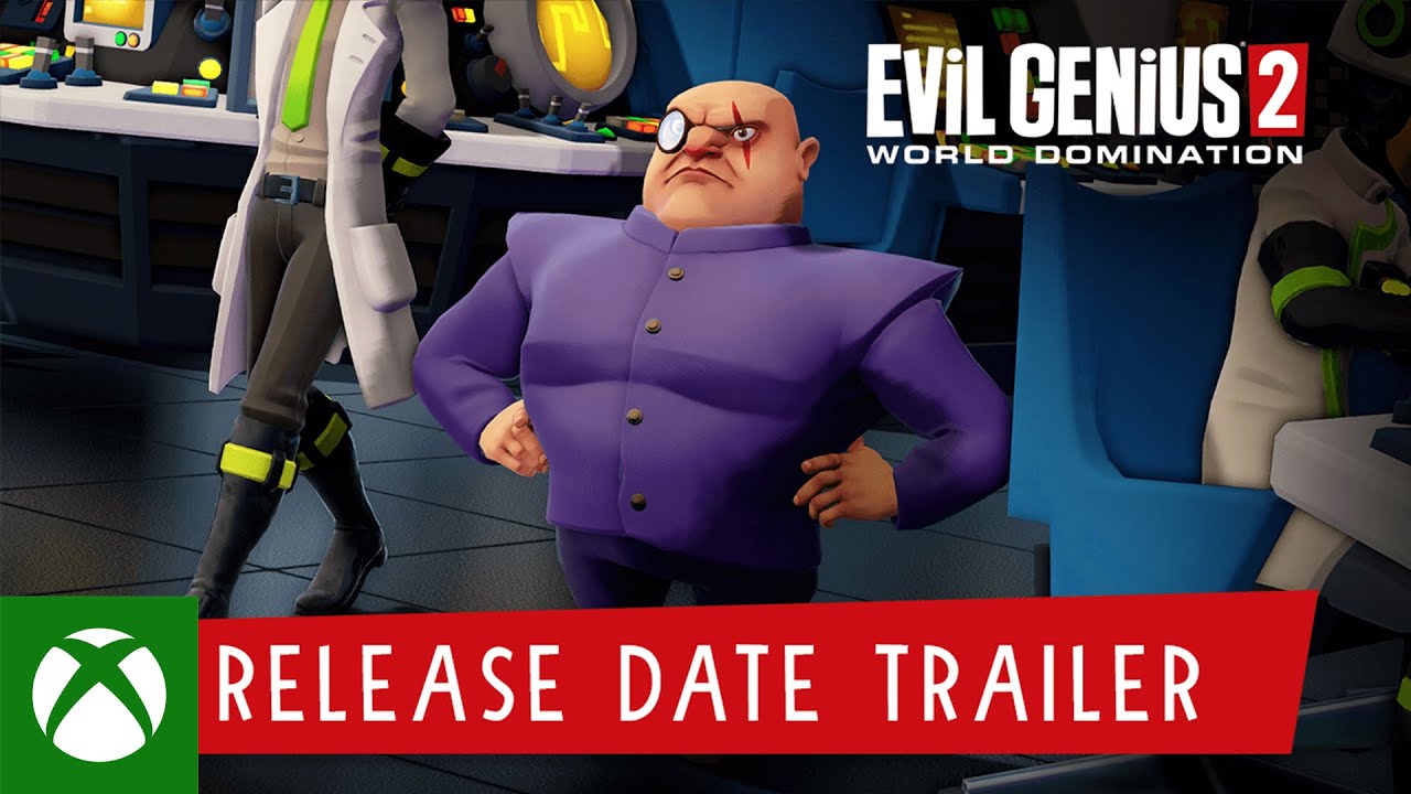 Evil Genius 2: World Domination – Release Date Trailer, Evil Genius 2: World Domination – Release Date Trailer
