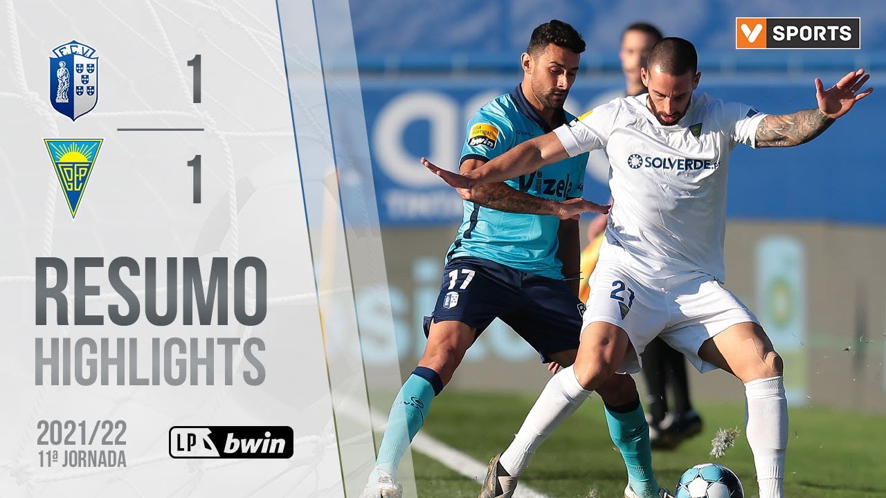 , Highlights | Resumo: FC Vizela 1-1 Estoril Praia (Liga 21/22 #11)
