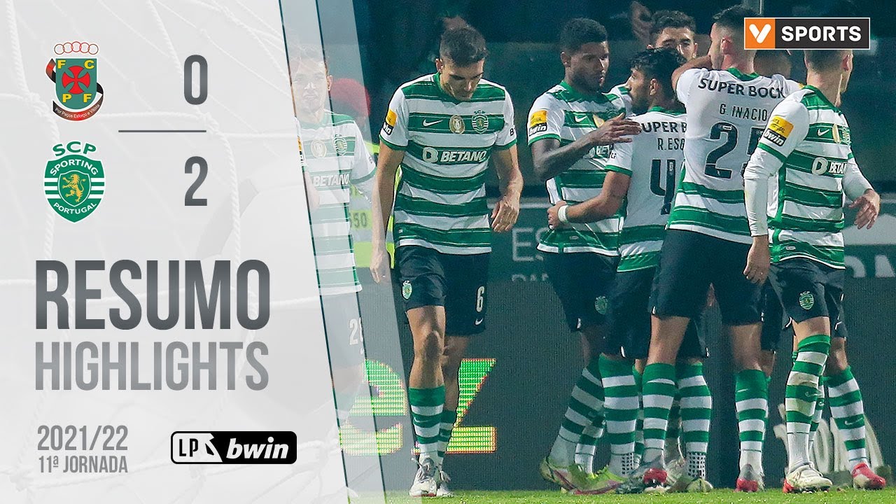 , Highlights | Resumo: Paços de Ferreira 0-2 Sporting (Liga 21/22 #11)