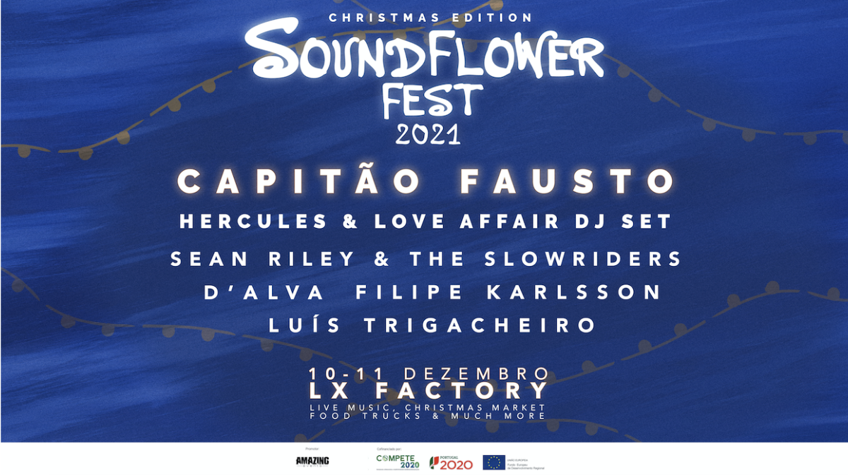 soundflower, SoundFlower Fest – Capitão Fausto, Hercules & Love Affair na edição de Natal no LX Factory