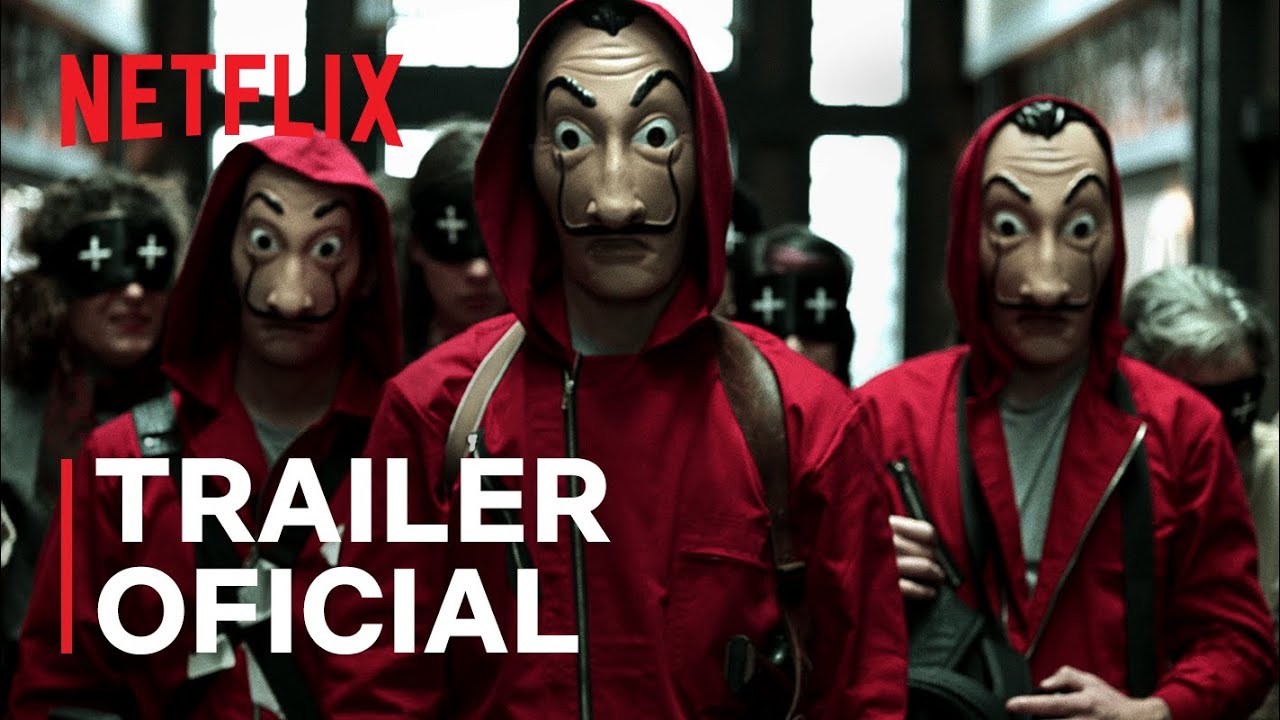 La casa de papel | Trailer da série | Netflix