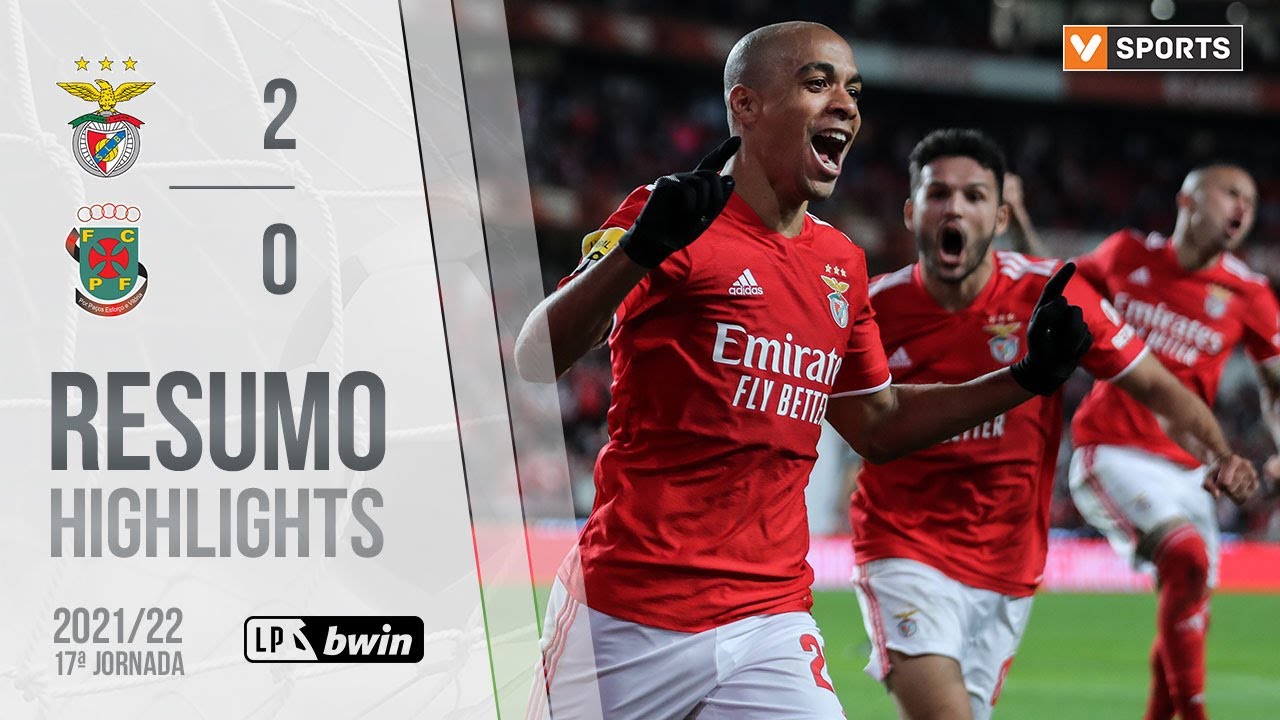 , Highlights | Resumo: Benfica 2-0 Paços de Ferreira (Liga 21/22 #17)