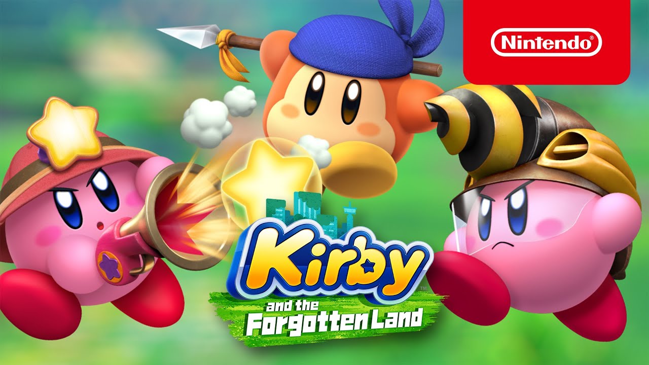 Kirby, Kirby and the Forgotten Land chega à Nintendo Switch a 25 de Março