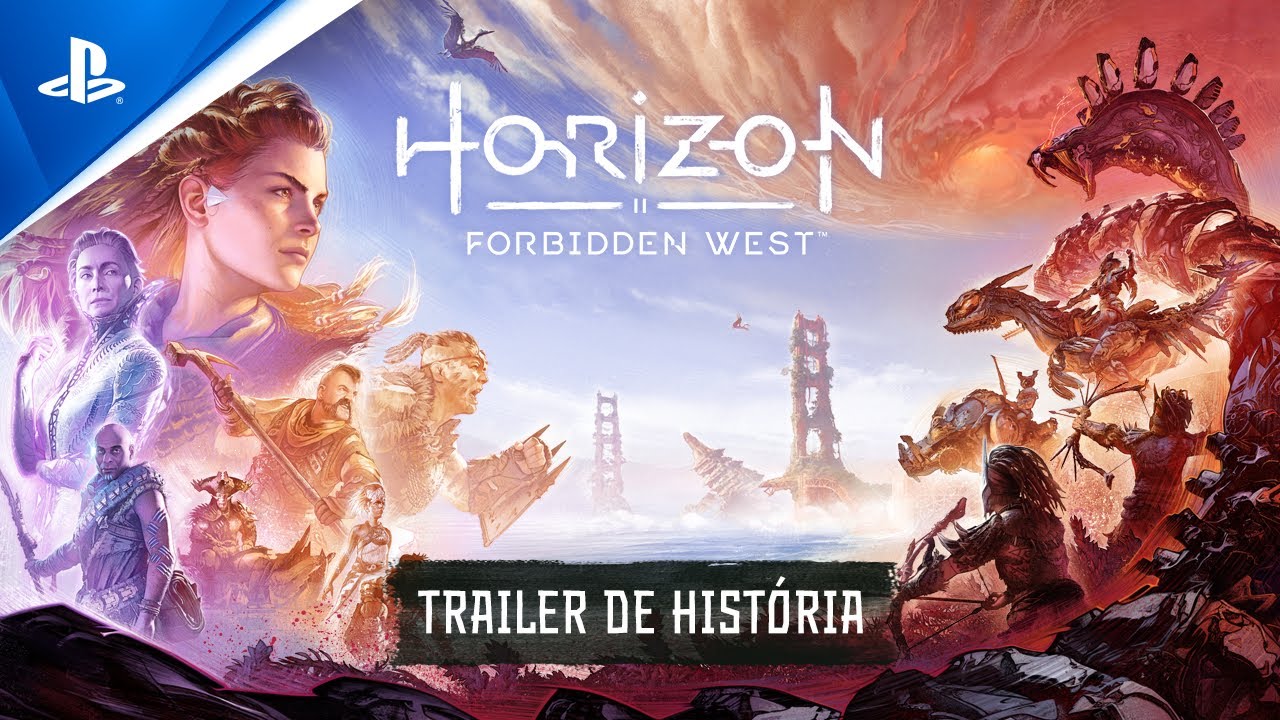 , Horizon Forbidden West | Trailer de História EM PORTUGUÊS | PS5, PS4