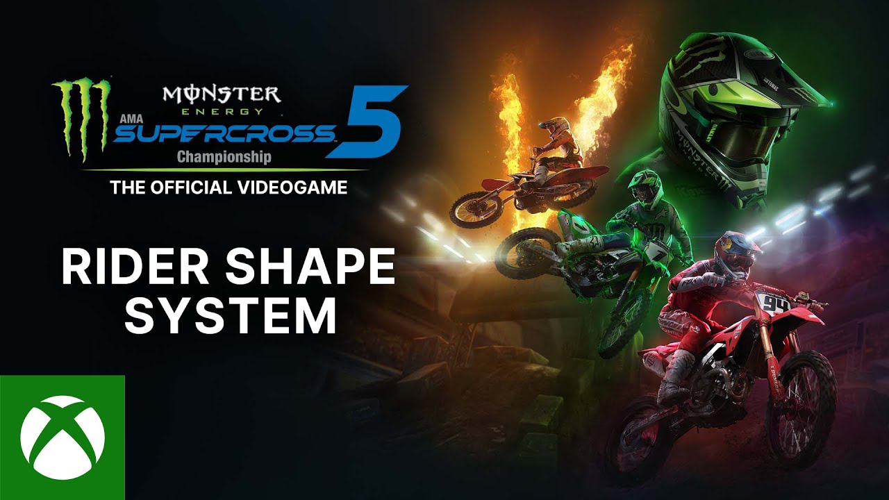 Supercross 5 - Rider Shape System Trailer, Supercross 5 – Rider Shape System Trailer