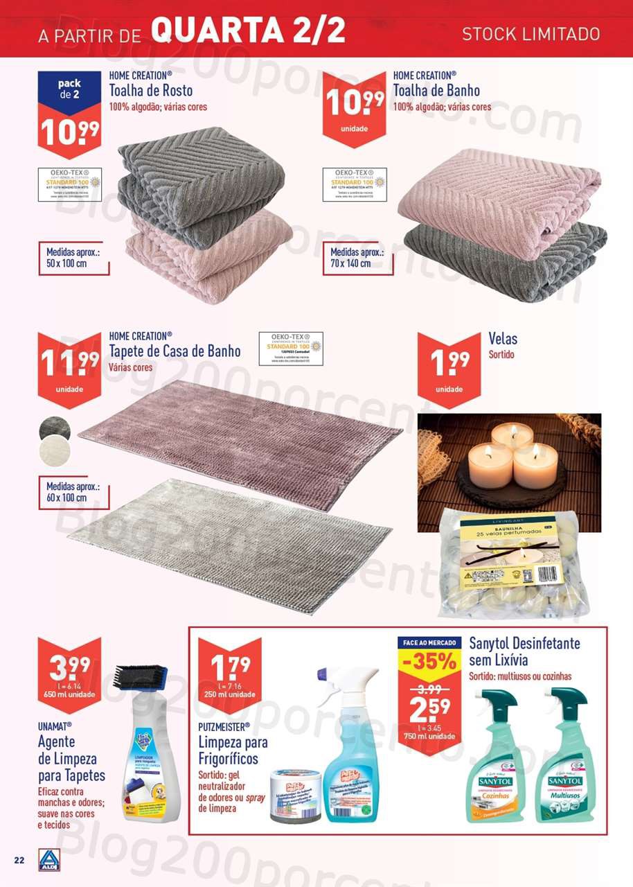 Folheto ALDI – Promo&ccedil;&otilde;es de 2 a 8 fevereiro