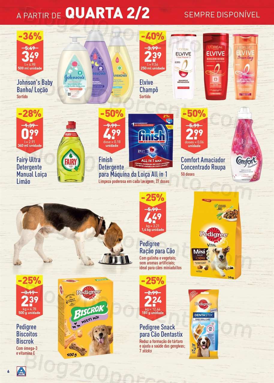 Folheto ALDI – Promo&ccedil;&otilde;es de 2 a 8 fevereiro