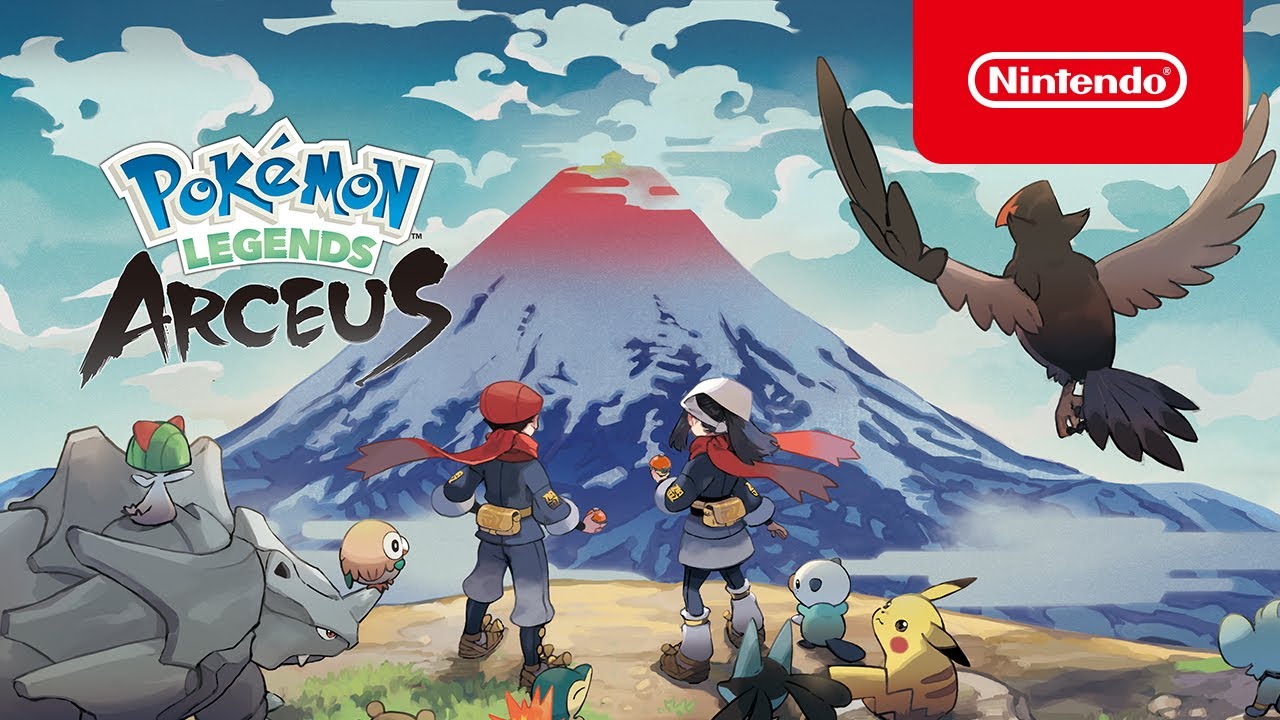 , Pokémon Legends Arceus já está disponível para a Nintendo Switch